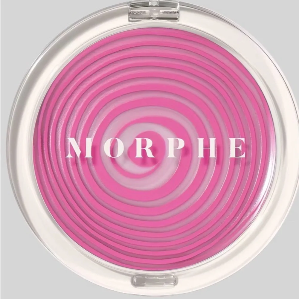 Morphe ENERGIZED Huephoric 3-1 silk blush Swirl Compact cream blush